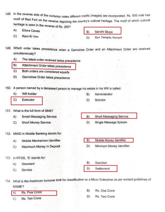 cseb answer key